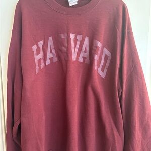 Champion Maroon Harvard Sweatshirt